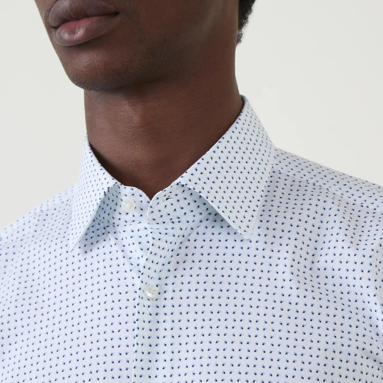 Hank Micro-Pattern Shirt