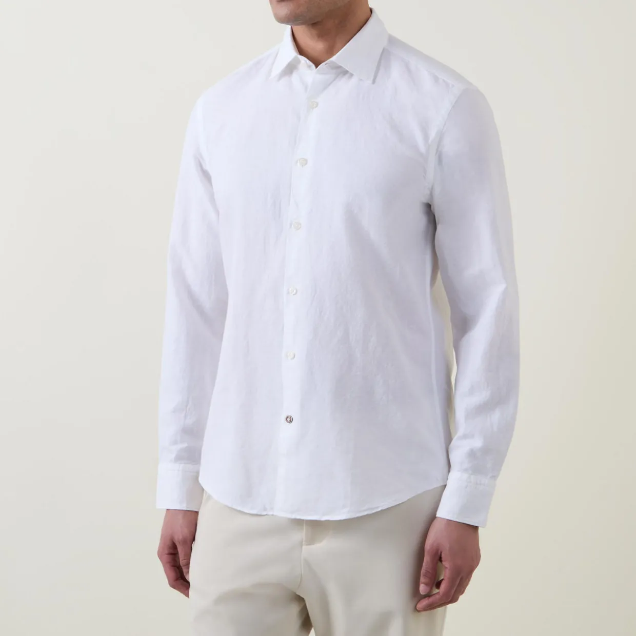 Hank Single Cuff Solid Shirt