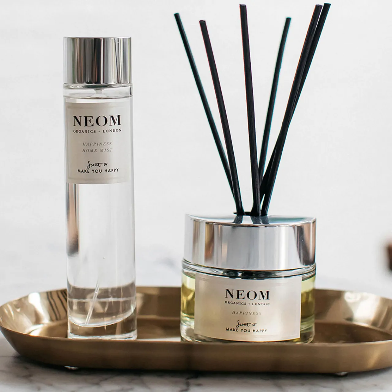 Online NEOM WELLBEING Happiness Reed Diffuser 100ml