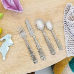 Discount VILLEROY & BOCH Happy as a Bear Children Cutlery Four-Piece Set