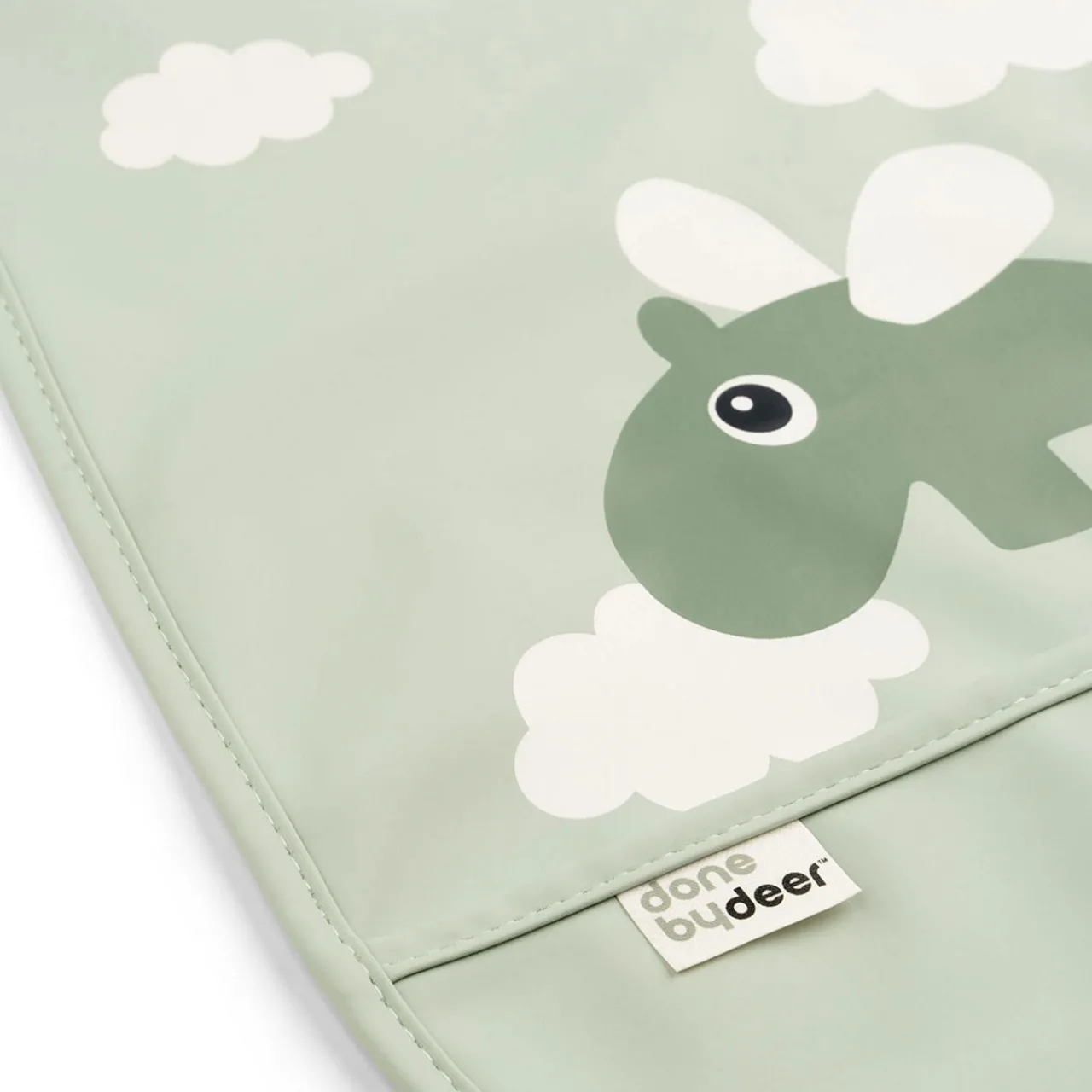 Best DONE BY DEER Happy Clouds Bib Green