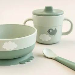 Happy Clouds Foodie First Meal Three-Piece Set