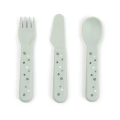 Happy Spots Foodies Three-Piece Cutlery Set