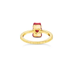 Fashion THOMAS SABO Haribo Red Goldbear Ring