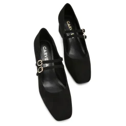 Fashion CARVELA Harp Block Heels