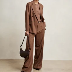 Online REISS Harriet Leather Rope Strap Shoulder Bag