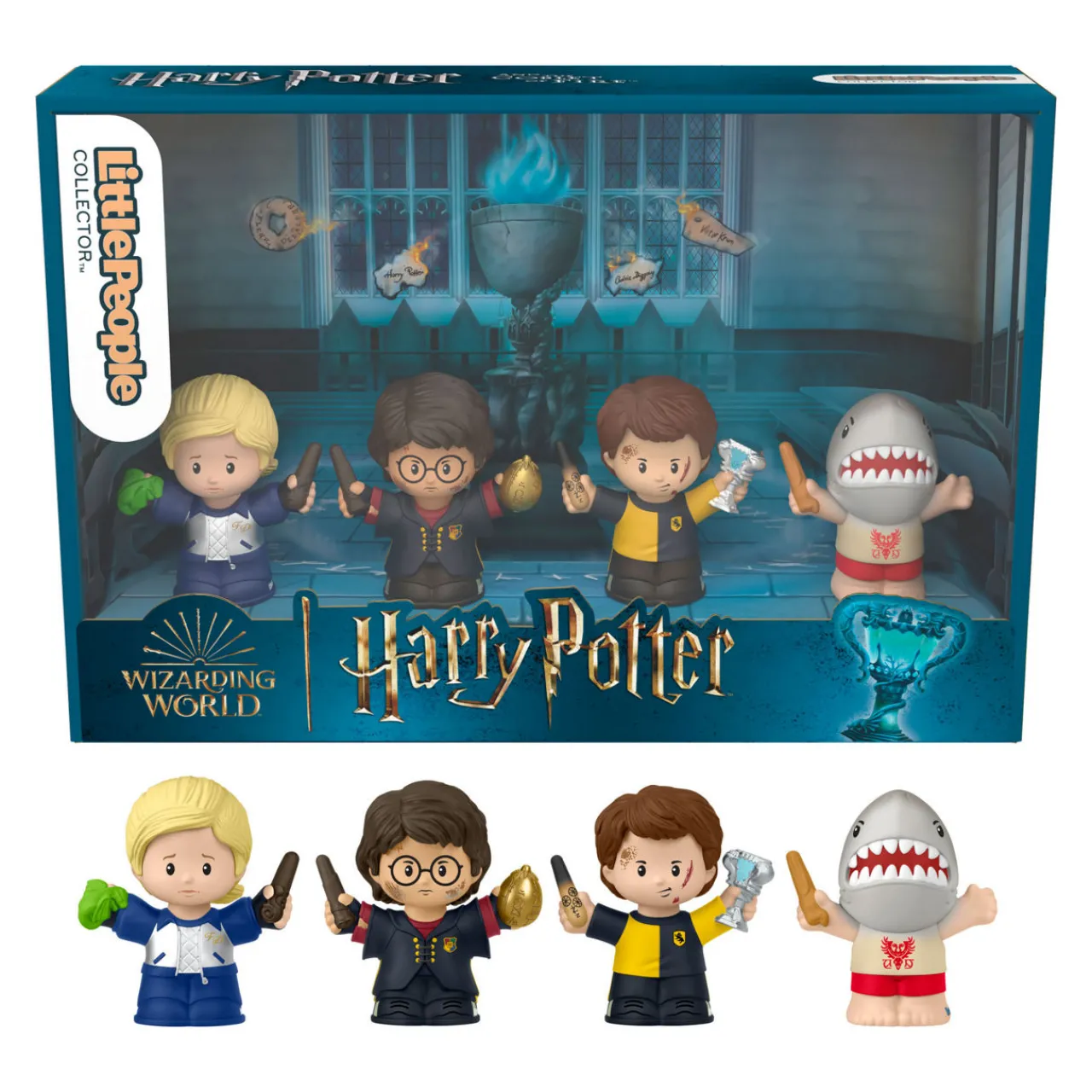 New LITTLE PEOPLE COLLECTION Harry Potter and the Goblet of Fire Mini Figure Set