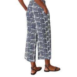 Hatch Squares Cropped Trousers