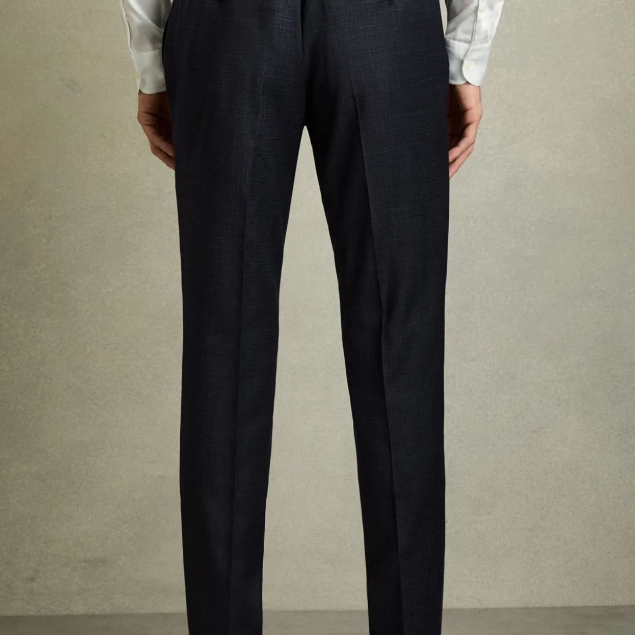 Hatch Textured Tailored Trousers