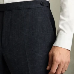 Hatch Textured Tailored Trousers