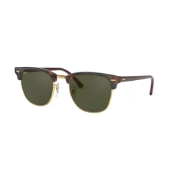 Havana Clubmaster Square Sunglasses RB3016 Brown