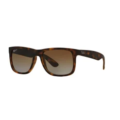 Havana Justin Rectangle Sunglasses Brown