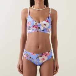 Outlet SEA LEVEL Hawaii Tie Front Bikini Top