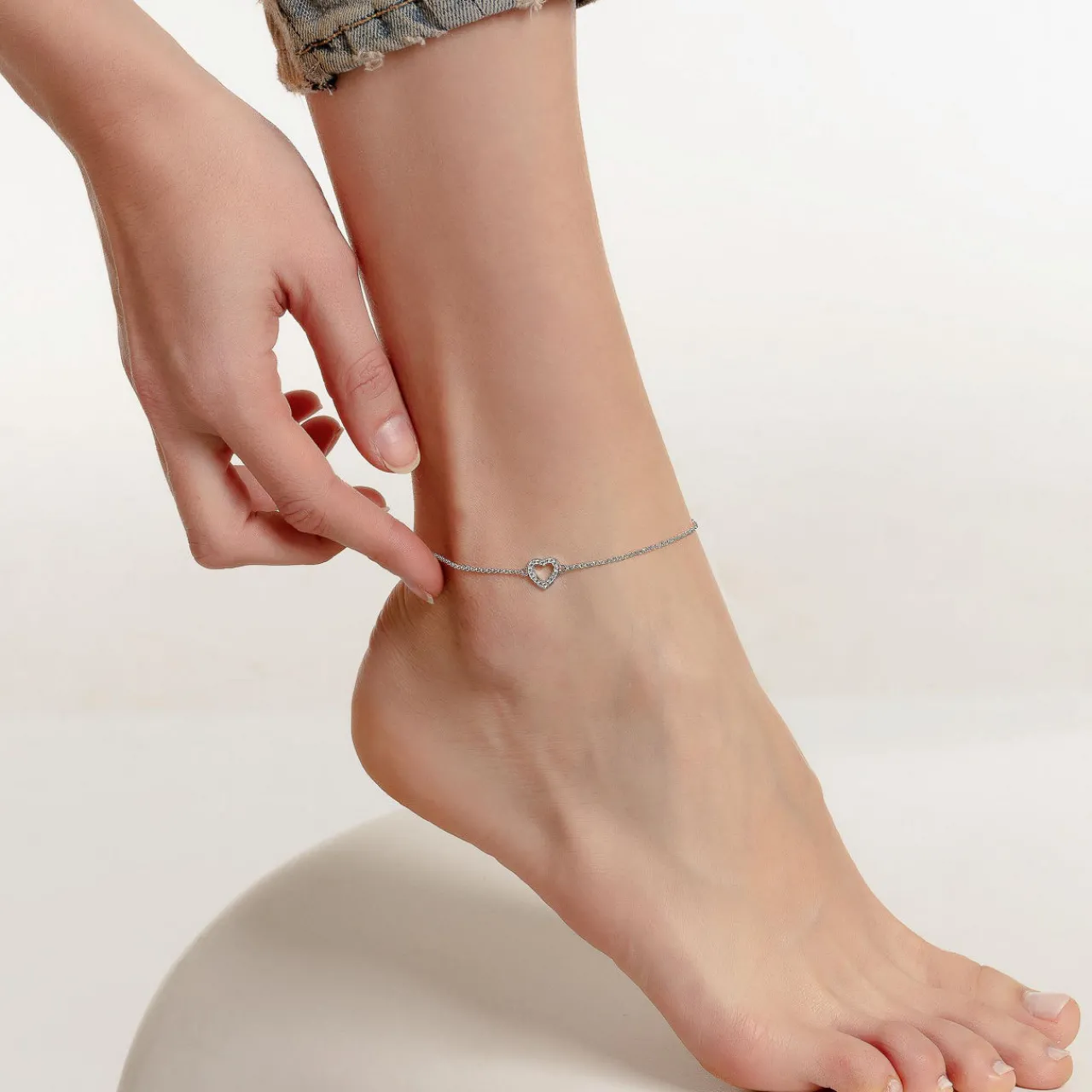 Fashion THOMAS SABO Heart Anklet