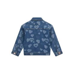 Heart Logo Denim Jacket