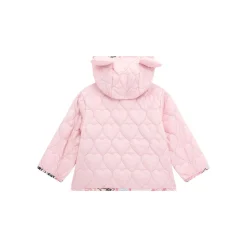 Outlet GUESS Heart Padded Hooded Jacket