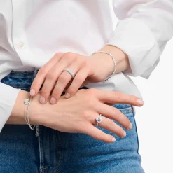 New THOMAS SABO Heart-Shaped Zirconia Halo Ring