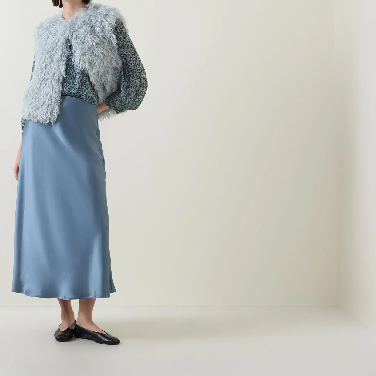 Heavyweight Flared Skirt