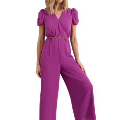 New PHASE EIGHT Helene Belted Jumpsuit
