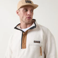 Fashion COLUMBIA Helvetia Half-Snap Logo Fleece Sweatshirt