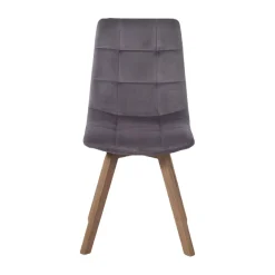Fashion CASEYS FURNITURE Henderson Velvet Chair Steel