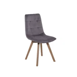 Fashion CASEYS FURNITURE Henderson Velvet Chair Steel