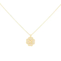Heritage Bloom Mini Pendant Necklace
