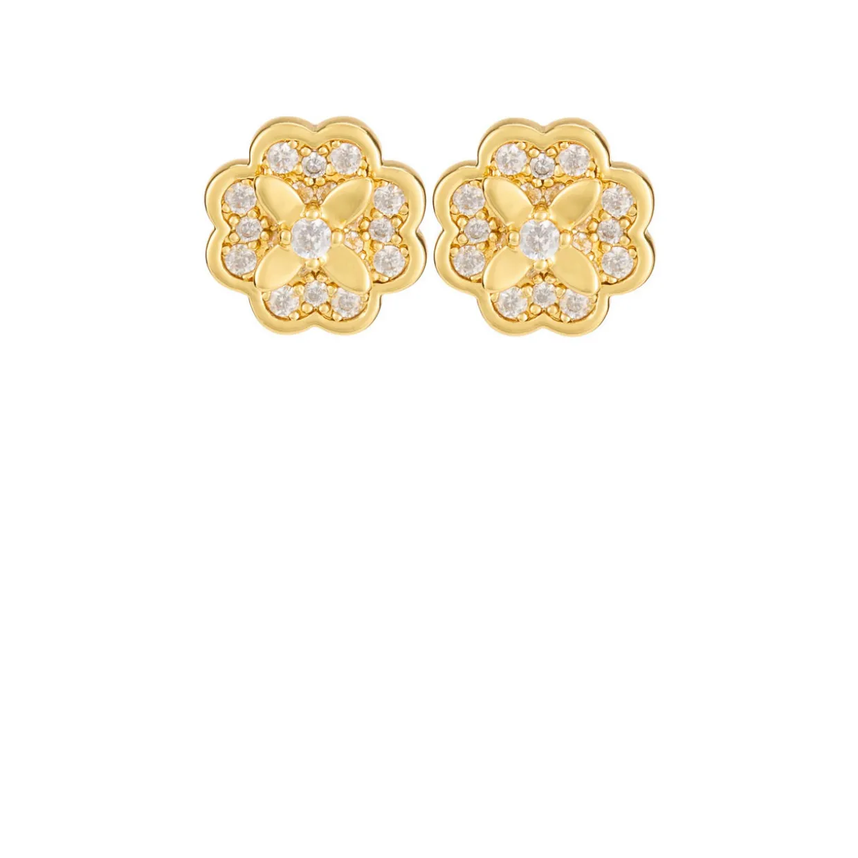 Heritage Bloom Mini Stud Earrings