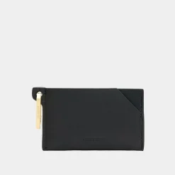 New ALLSAINTS Hex Leather Cardholder