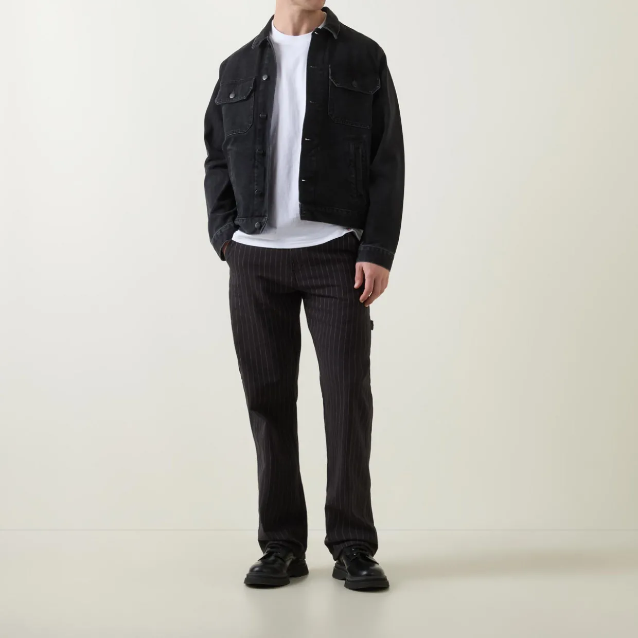 Hickory Stripe Carpenter Trousers