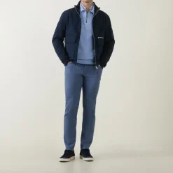 High Performance Micro Structure Slim Leg Chinos