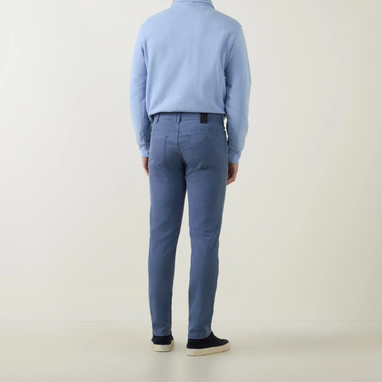 High Performance Micro Structure Slim Leg Chinos