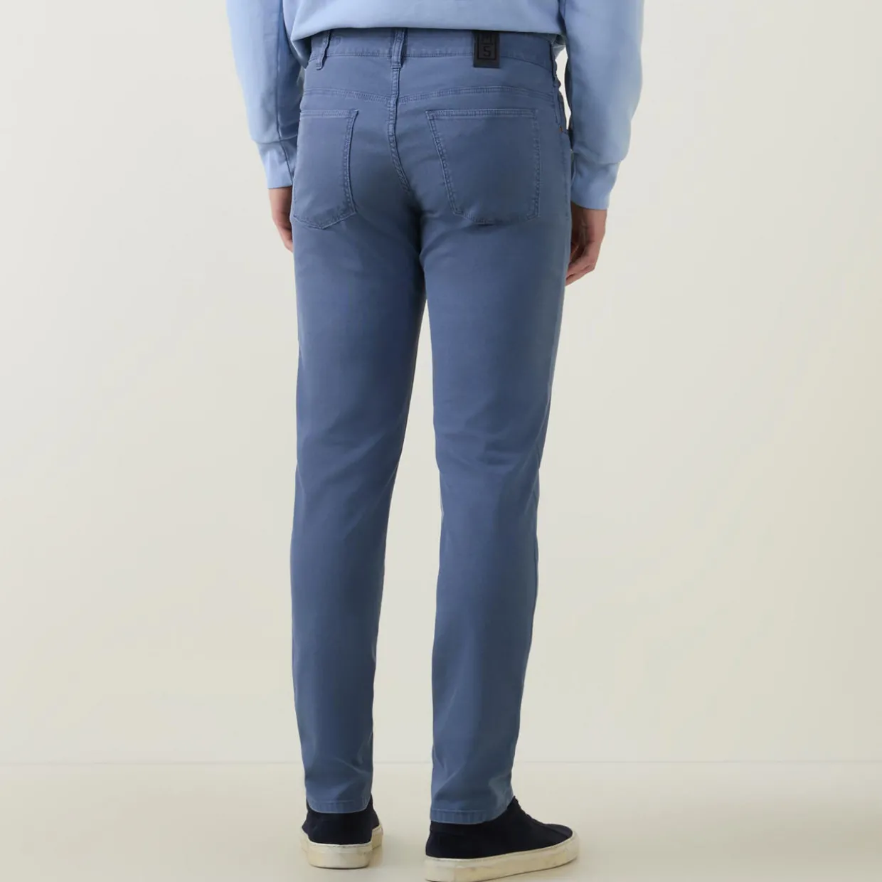 High Performance Micro Structure Slim Leg Chinos