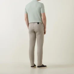 High Performance Micro Structure Slim Leg Chinos