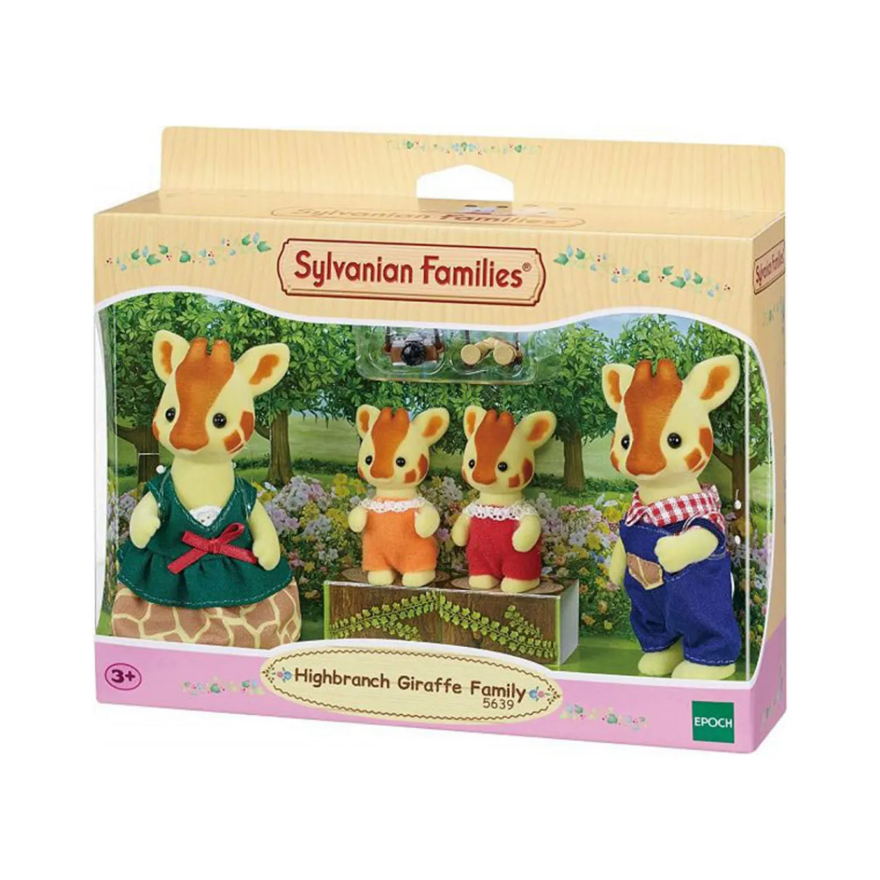 Outlet SYLVANIAN FAMILIES Highbranch Giraffe Family Figurines