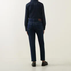 Fashion LAUREN High-Rise Ankle Skinny Jeans