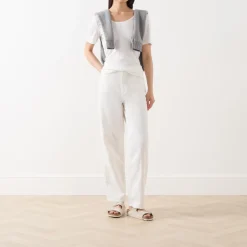 Hot MARC O POLO High-Rise Cropped Straight Leg Jeans