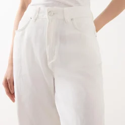 Hot MARC O POLO High-Rise Cropped Straight Leg Jeans