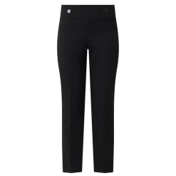 High-Rise Cropped Straight Leg Trousers