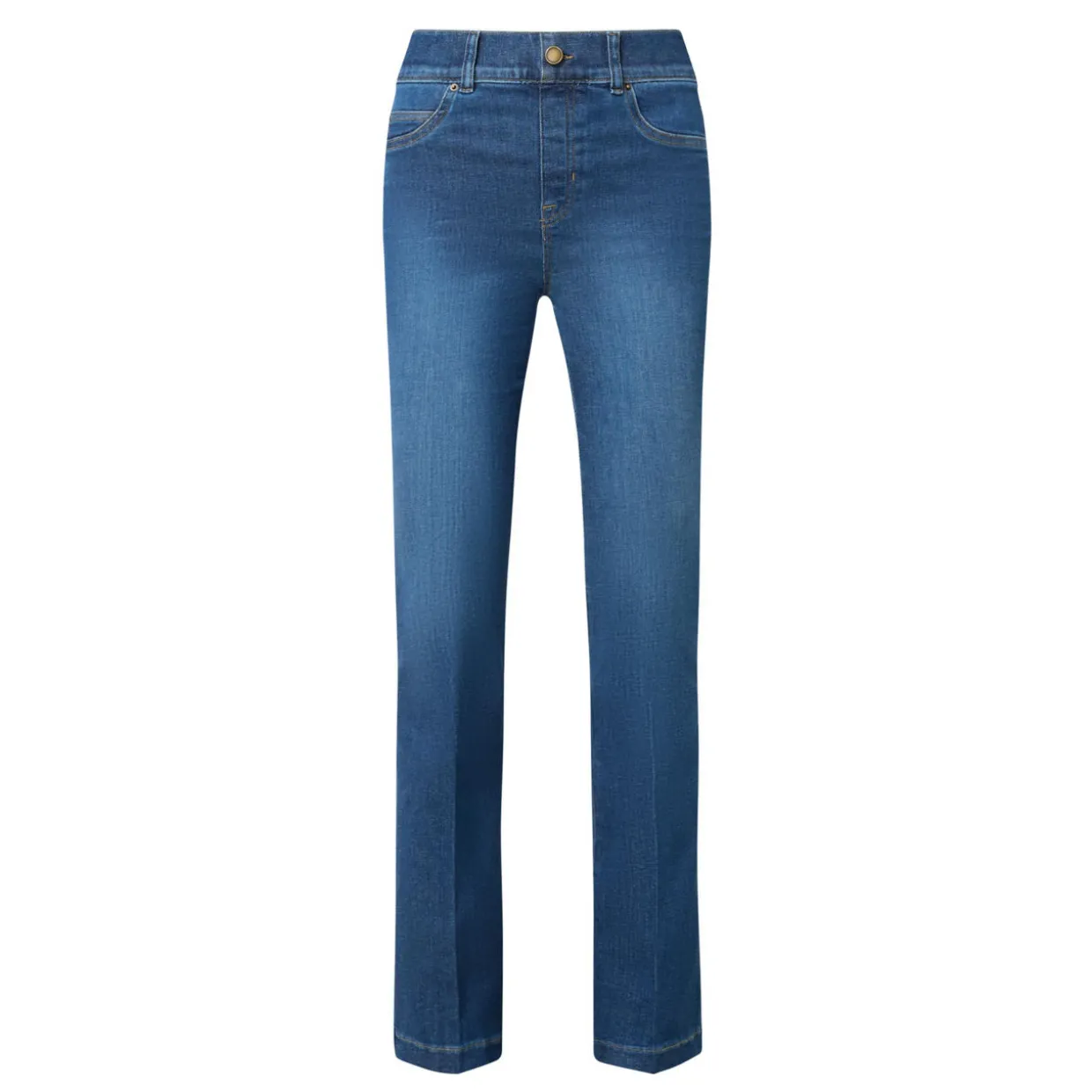 High-Rise Flared Jeans
