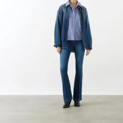 High-Rise Flared Jeans