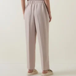New JOSEPH RIBKOFF High-Rise Pleated Straight Leg Trousers