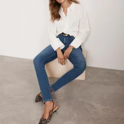 High-Rise Skinny Jeans