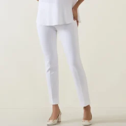 High-Rise Skinny Leg Trousers