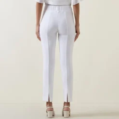 High-Rise Skinny Leg Trousers