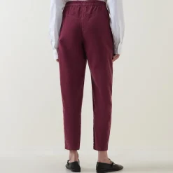 High-Rise Tapered Trousers
