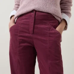 High-Rise Tapered Trousers