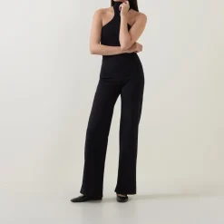 High-Rise Wide Leg Trousers