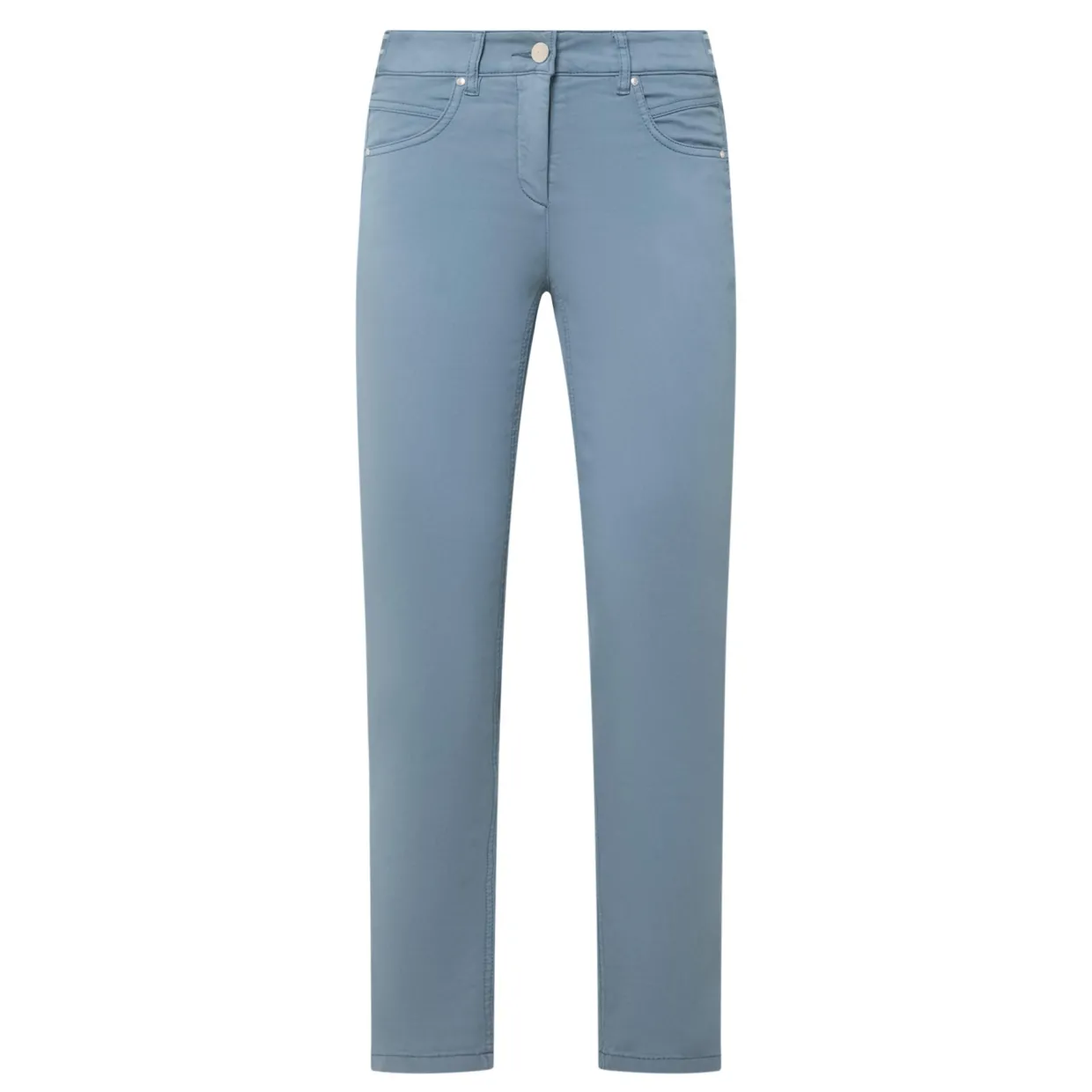 High-Stretch Straight Leg Jeans