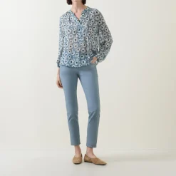 High-Stretch Straight Leg Jeans